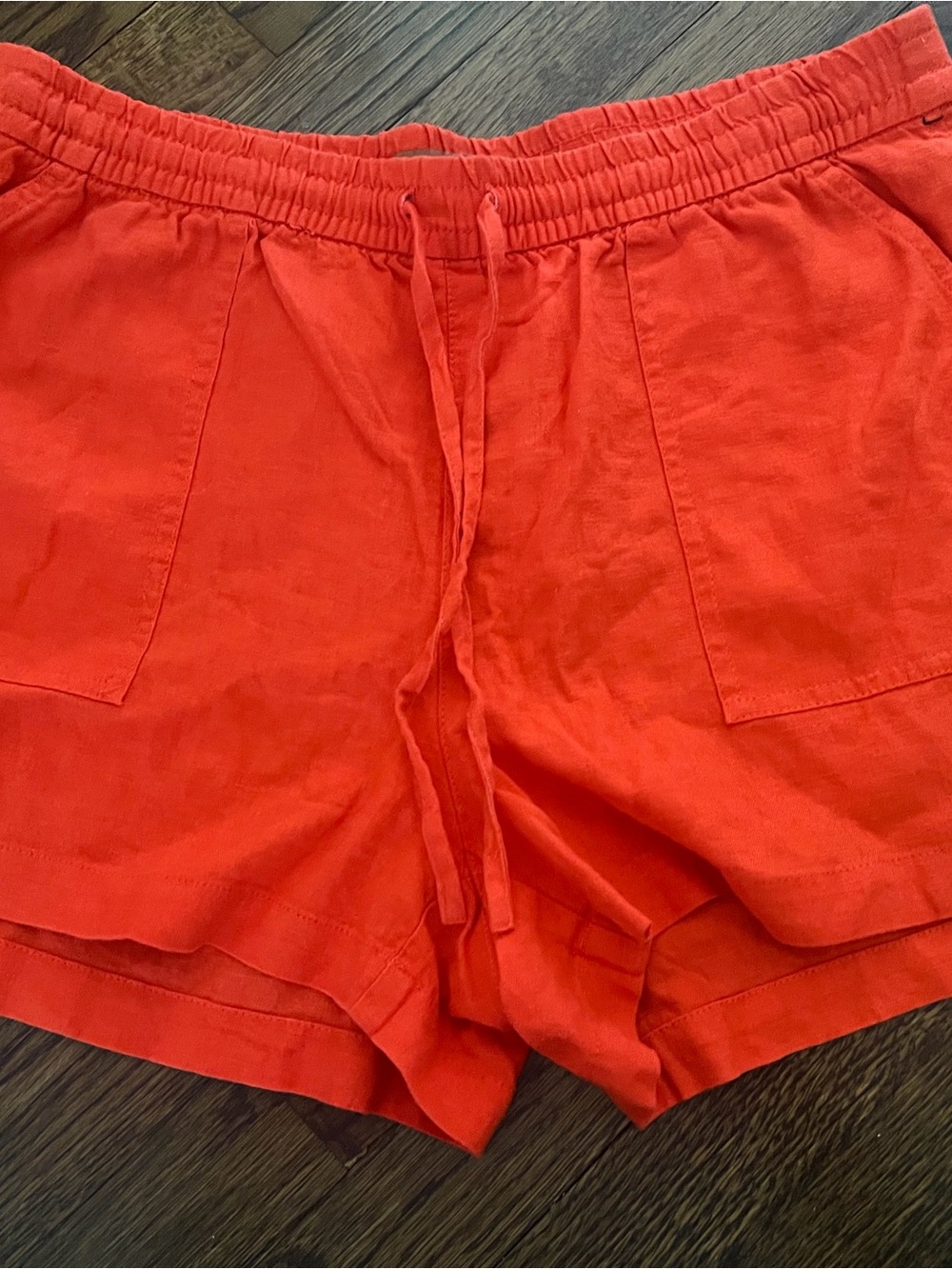 Missoni Orange Drawstring Athletic Shorts L